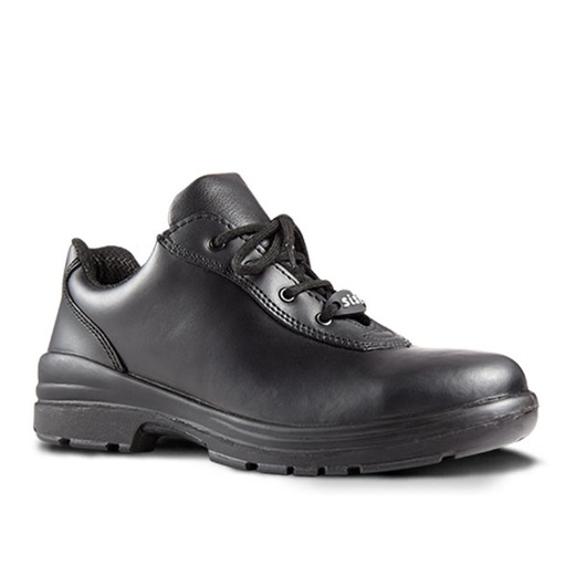 Ladies leather hot sale safety shoes